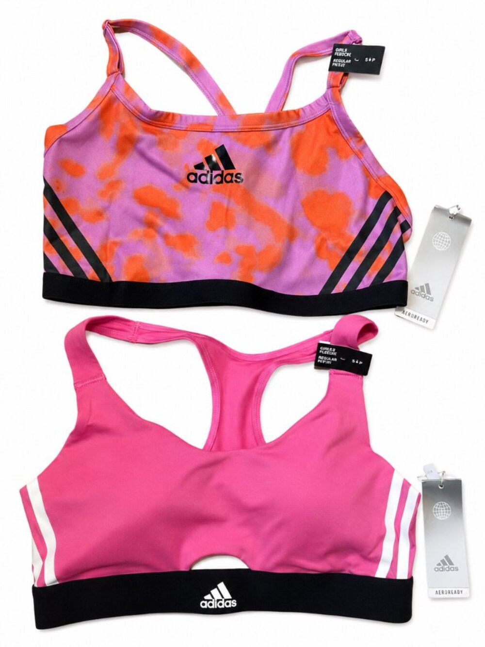 2 adidas Athletic Sports Bras